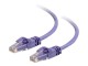 C2G Kabel / 0.5 m Purple CAT6 PVC Snagless U