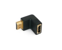 HDMI-Adapter Buchse auf Stecker, 90 gewinkelt