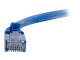 C2G Kabel / 2 m Mlded/Btd Blue CAT5E PVC UTP