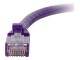 C2G Kabel / 3 m Mlded/Btd Purple CAT5E PVC U
