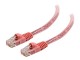 C2G Kabel / 3 m Mlded/Btd Pink CAT5E PVC UTP