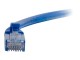 C2G Kabel / 0.5 m Blue CAT6PVC SLess UTP  CB