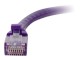 C2G Kabel / 0.5 m Mlded/Btd Purple CAT5E PVC