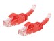 C2G Kabel / 1.5 m Red CAT6PVC SLess Xover UT