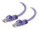 C2G Kabel / 1 m Purple CAT6PVC SLess UTP  CB