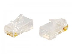 Kabel / RJ45 CAT5E MODPlg RND SLD/Strnd 